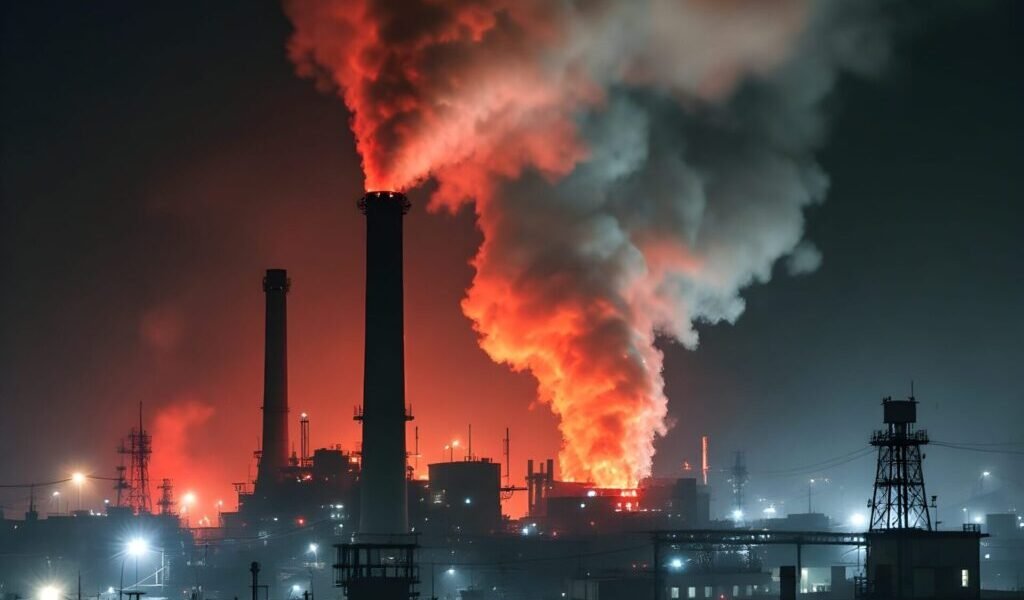 Planta que simula desastre de Bophal